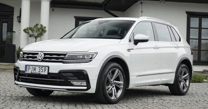 Volkswagen Tiguan cena 99700 przebieg: 175000, rok produkcji 2017 z Siemiatycze małe 667